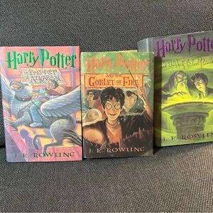 Harry Potter Books (3,4, &6)